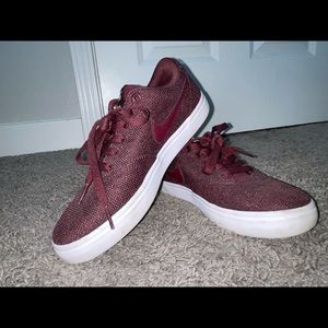 Nike SB Maroon Sneakers